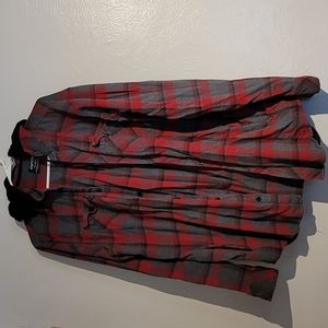 Hooded flannel